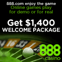888 Casino on net Online Casino Games